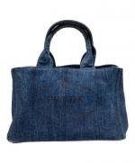 PRADA / プラダ】デニムカナパトートバッグ|日常に寄り添う名品バッグ