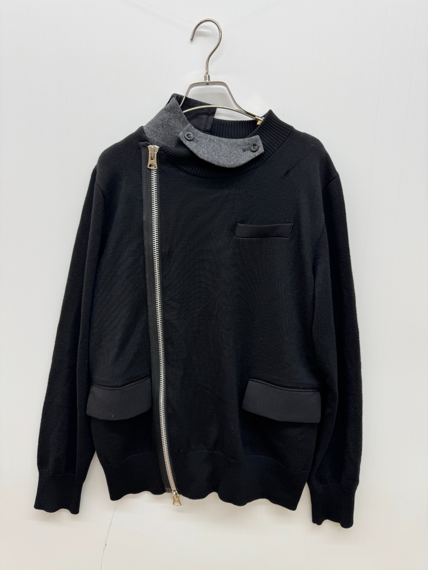 sacai/サカイ】よりWool Knit × Suiting Jacketを買取入荷いたし