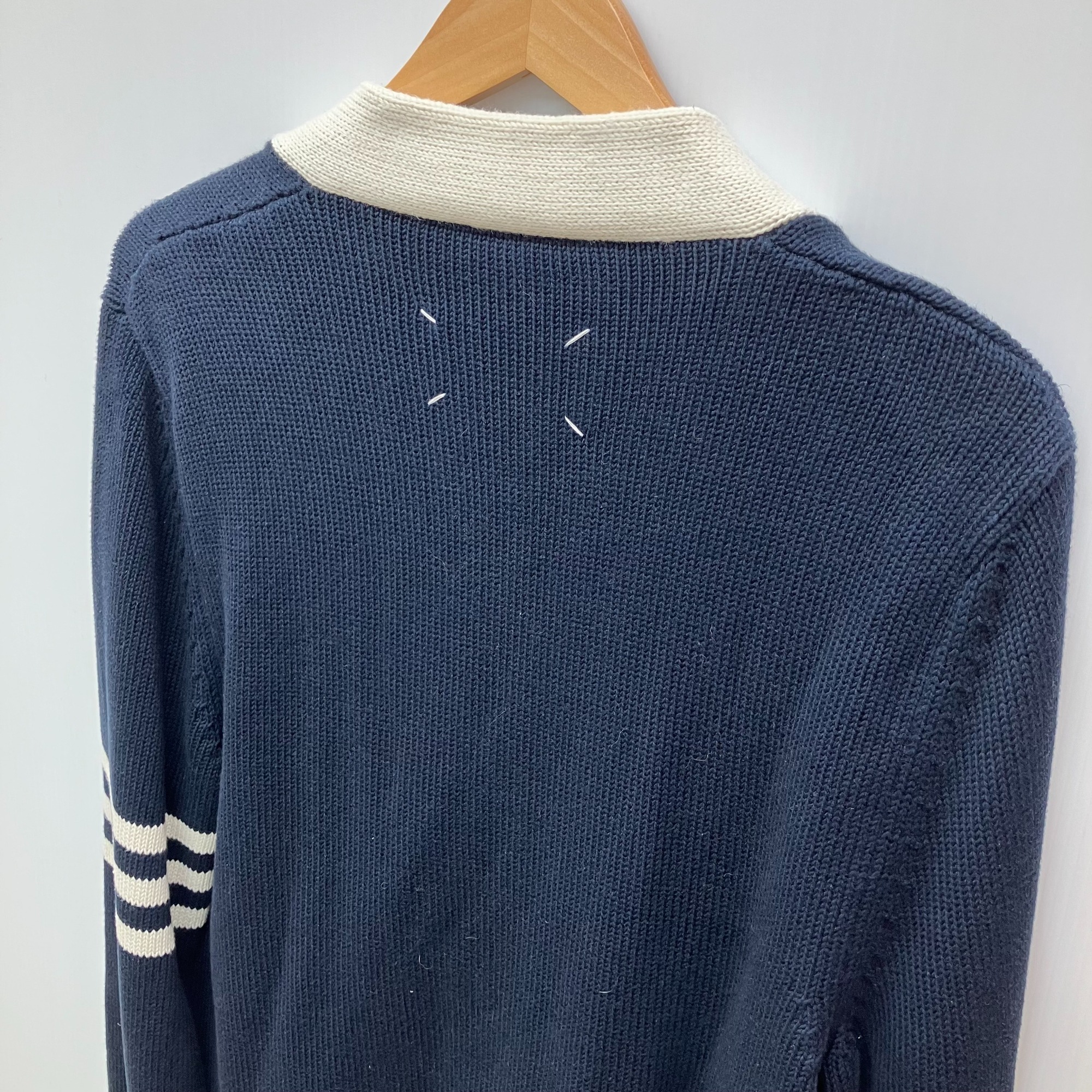 Maison Margiela (メゾンマルジェラ) バイカラーニットカーディガン を 