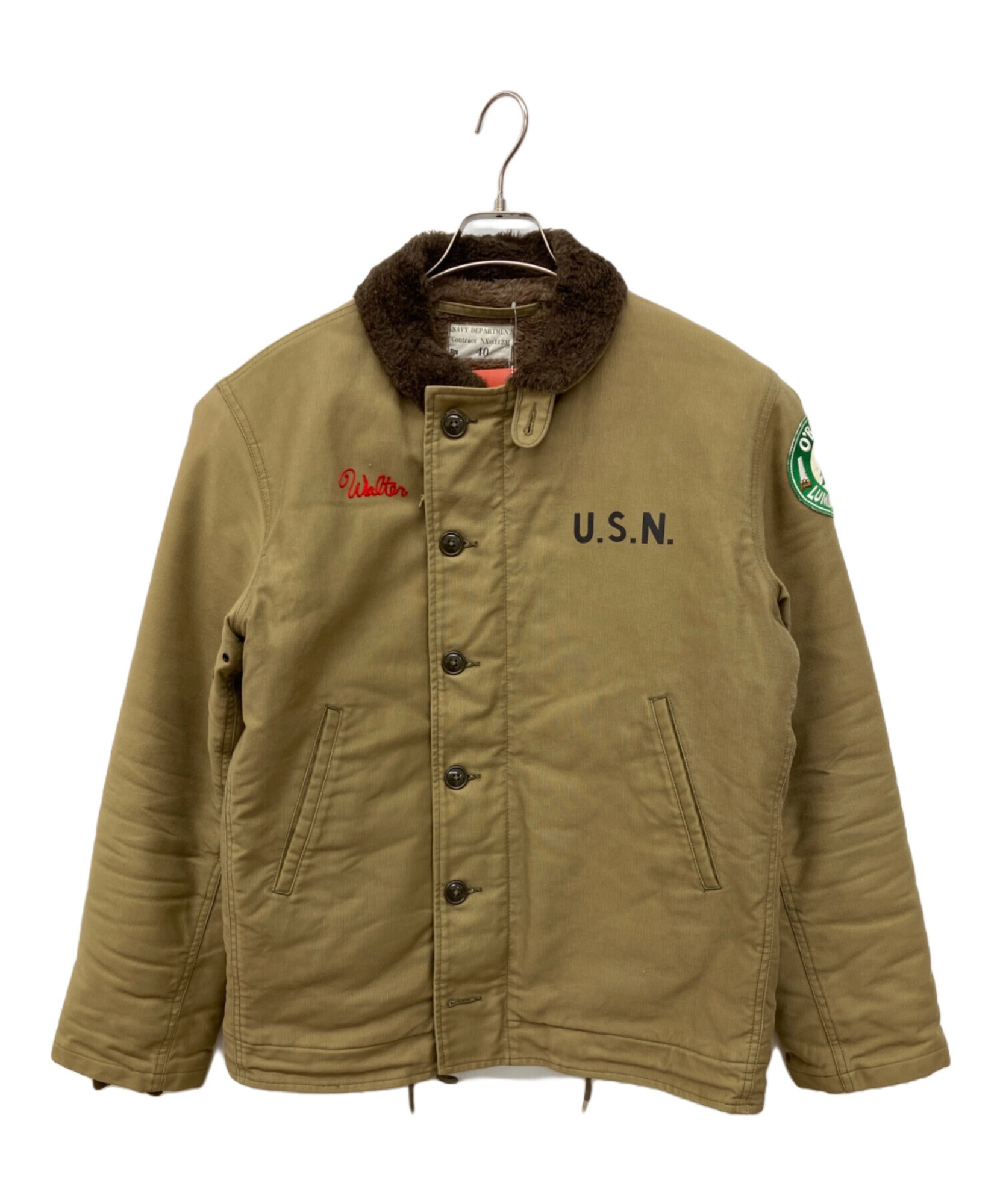 THE REAL McCOY'S / ザ・リアルマッコイズ】デッキジャケット O`BRIEN