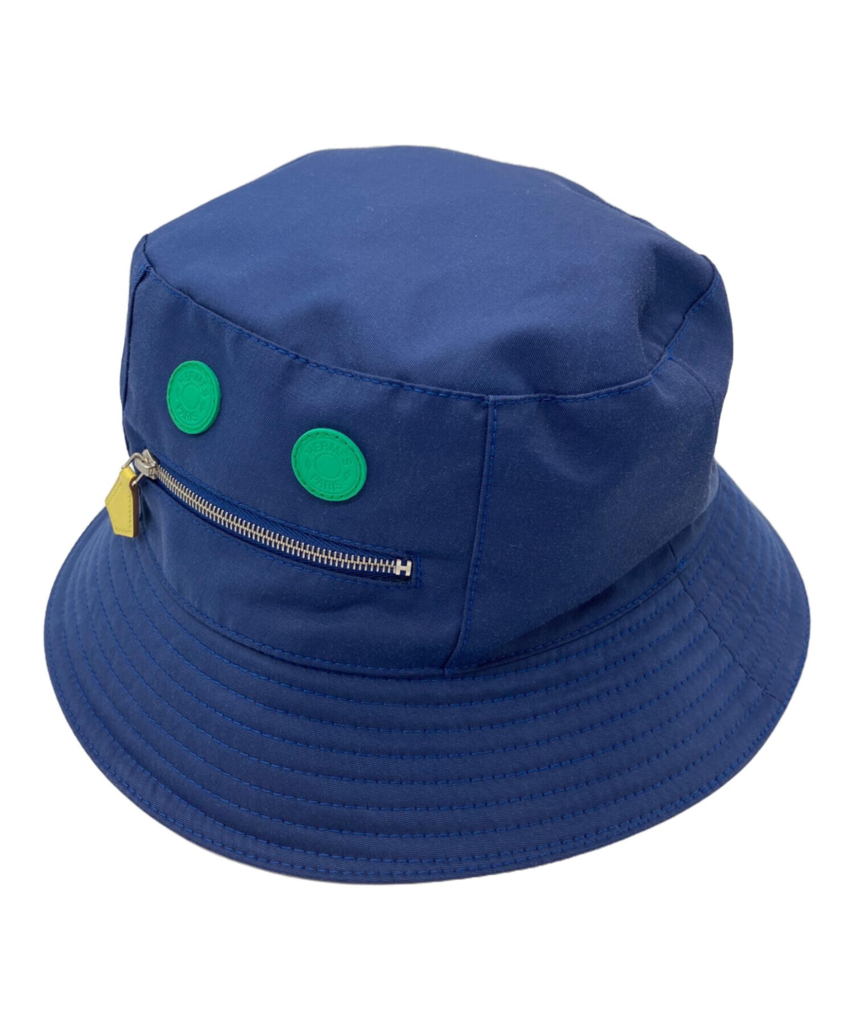 ブルームーン 　HERMES バケットハット HERMES / エルメス】Elvis Robot バケットハット | 遊び心溢れるメゾン