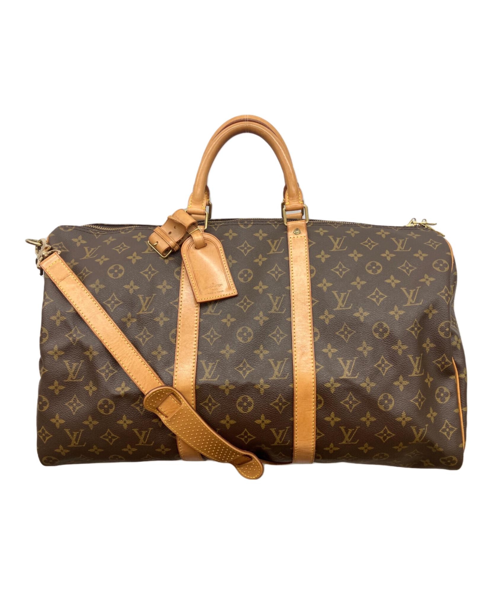 LOUIS VUITTON / ルイ ヴィトン】キーポル・バンドリエール 50｜旅の