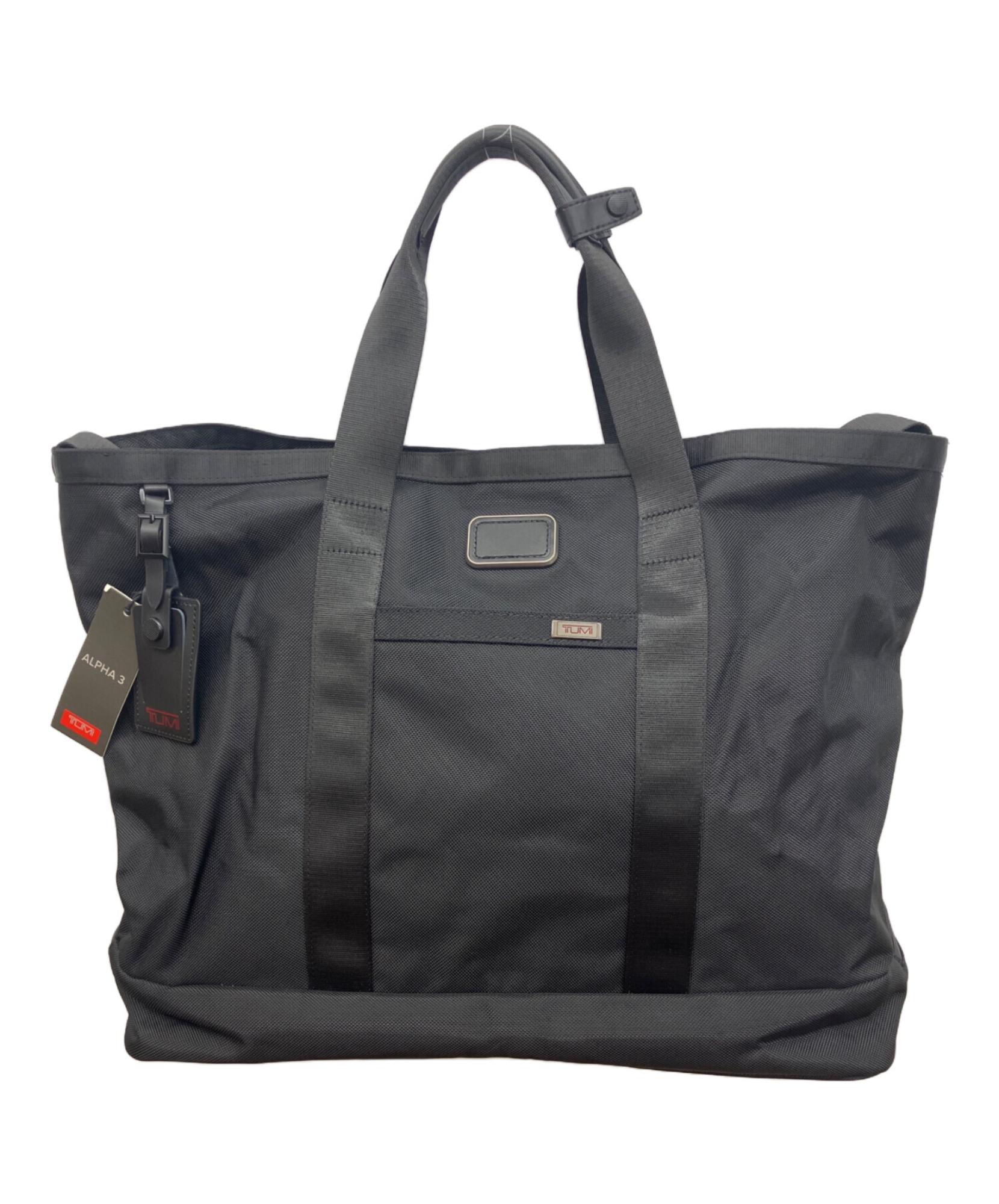 TUMI トゥミ ALPHA3 キャリーオール トートバッグ ネイビー ビジネス 