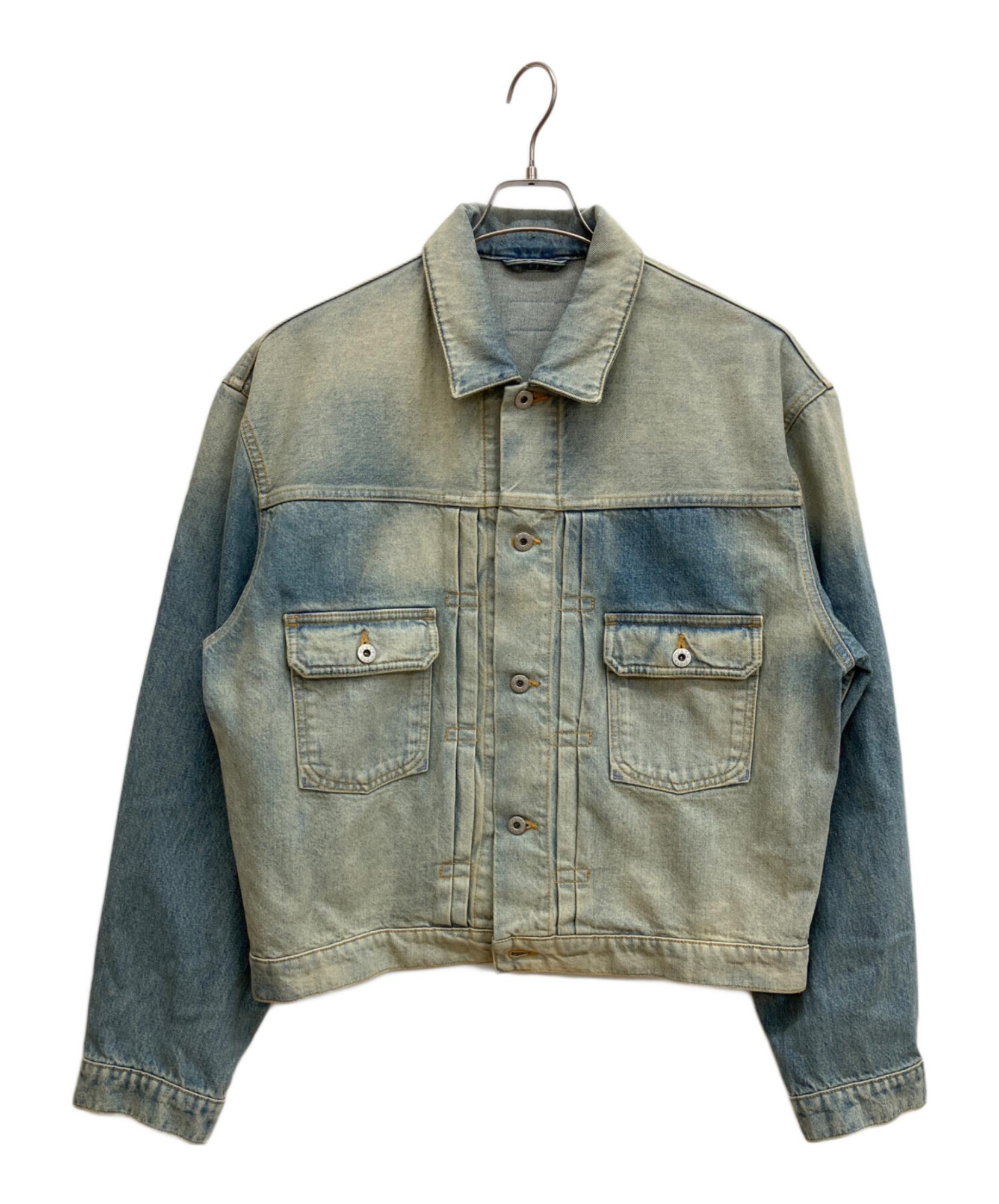 KENZO / ケンゾー】STONE BLEACH DIRTY DENIM TRUCKER JACKET | 現代に