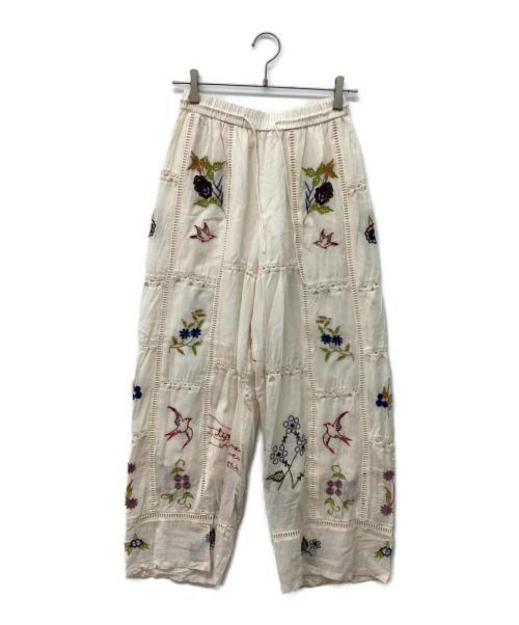 TODAYFUL Embroidery Patchwork Trousers刺繍 TODAYFUL / トゥデイフル】Embroidery Patchwork Trousers | クラフト