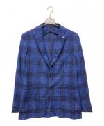 コムデギャルソン オム プリュス テーラードジャケット 青 Mサイズ COMME des GARCONS HOMME PLUS /コムデギャルソンオムプリュス】より