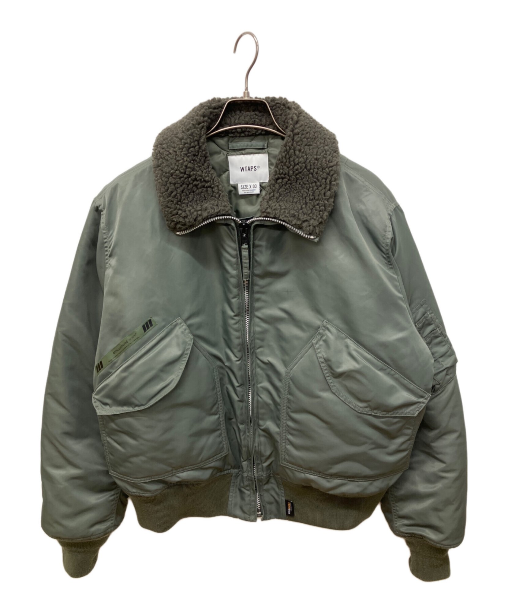 f*t様 WTAPS ES /JACKET / NYLON. SATIN. XL WTAPS / ダブルタップス】ES JACKET NYLON SATIN CORDURA | タフさと