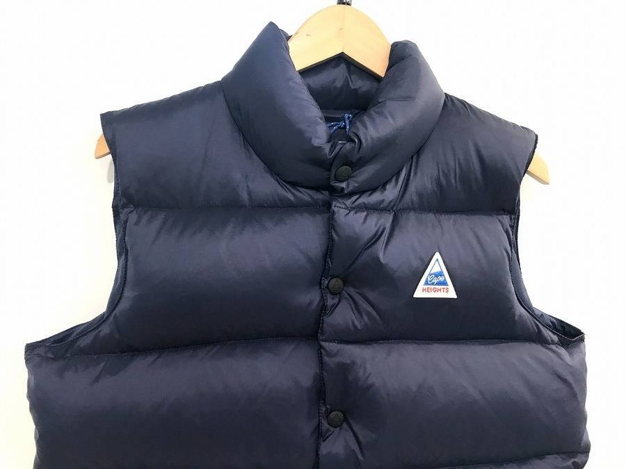 未使用品！！CAPE HEIGHTS/ケープハイツのダウンベストが入荷 ...