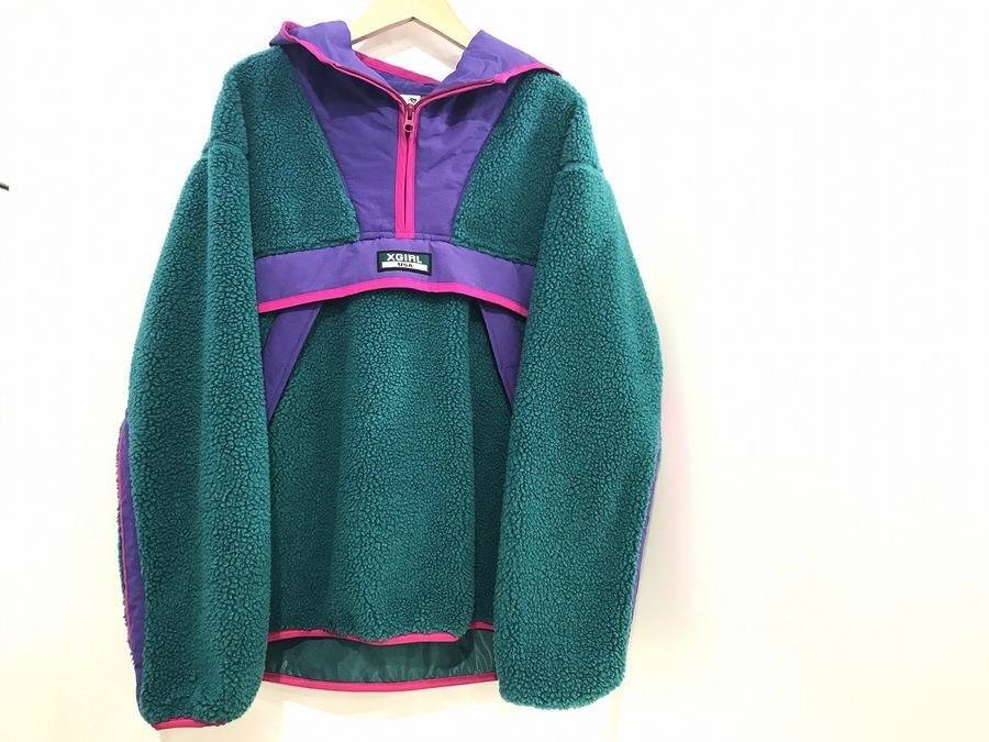 間違いなしの一着！！X-GIRLからフリースアイテム入荷！！｜ブランド品 