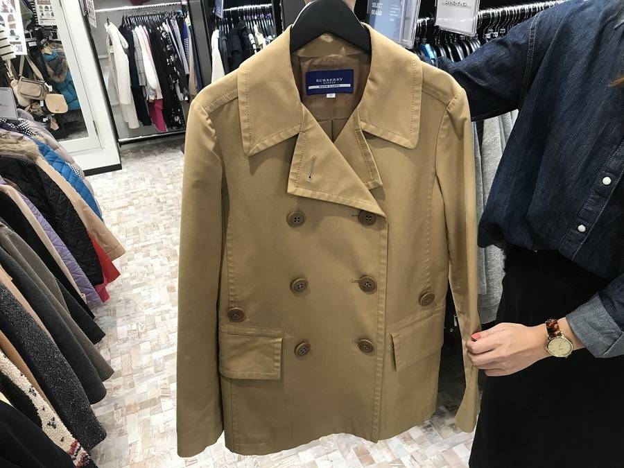 ショート丈トレンチジャケット入荷しました！【BURBERRY BLUE