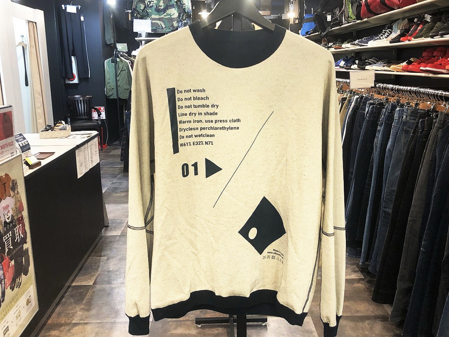 ETHOSENS(エトセンス)からREVERSIBLE PULLOVERのご紹介！！！[2019.04 