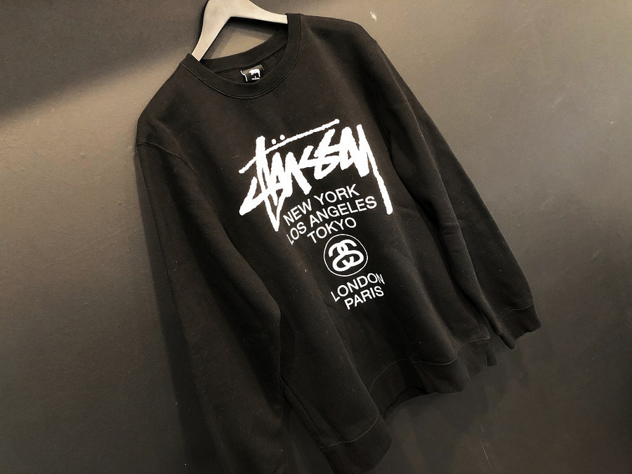 STUSSY(ステューシー)からWORLD TOUR CREWアイテムのご紹介
