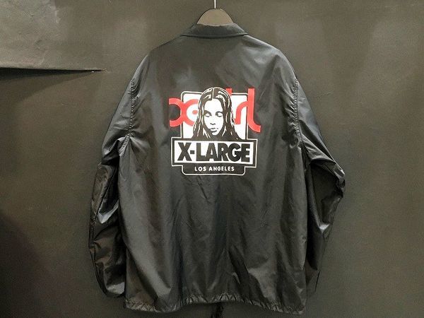 まさかのコラボ！完売のコーチジャケット入荷！！X-GIRL×X-LARGE