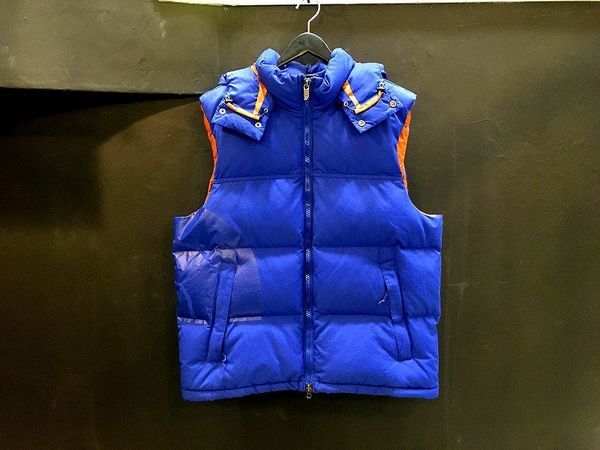 コラボならではのビッグロゴ！！コラボダウンベスト買取入荷しました 