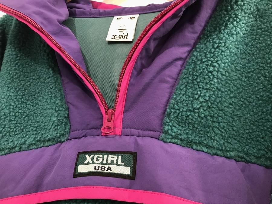 間違いなしの一着！！X-GIRLからフリースアイテム入荷！！｜ブランド品 