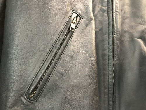 アニエスベーオムのレザージャケット