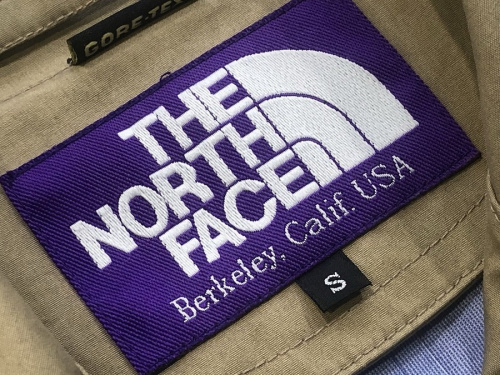 レアアイテムのTHE NORTH FACE PURPLE LABEL