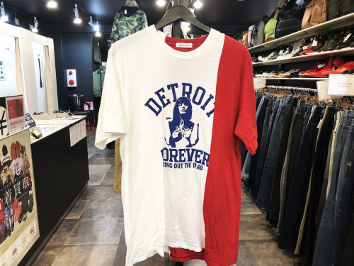 ヒステリックグラマーのパッチワークTシャツ