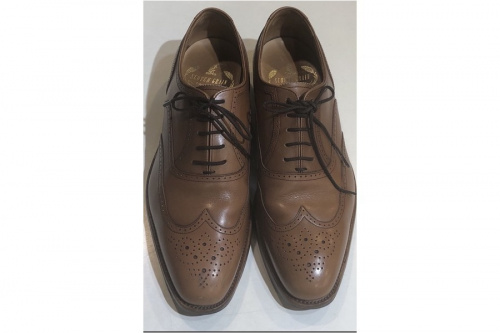 スコッチグレインのレザーシューズ