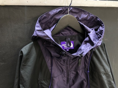 ザノースフェイス パープルレーベル×ビームスボーイのマウンテンパーカー