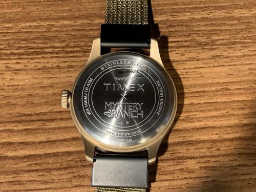 ミステリーランチ×タイメックスのリストウォッチ