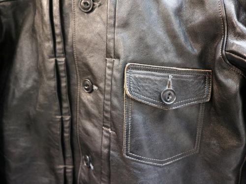 レザージャケットのメンズ