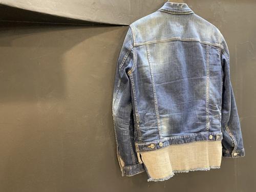 ディースクエアードのデニムジャケット