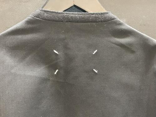 マルタンマルジェラ 10のノーカラーポプリンジャケット