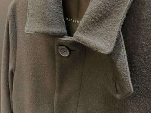 マッキントッシュのステンカラーコート