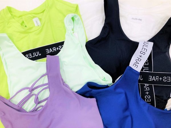 JULES+RAE/ジュールアンドレイ】ヨガブランドの商品が大量入荷致しまし