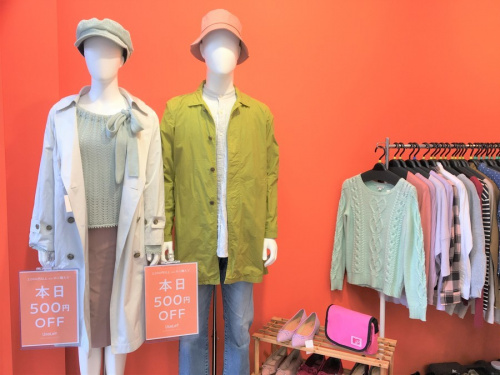 ＃春色の＃桜コーデ