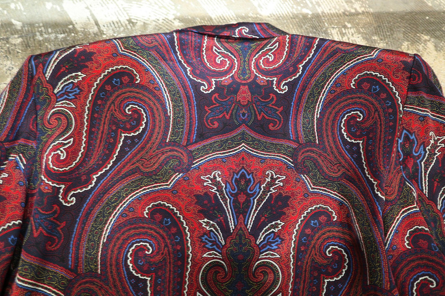 ETRO(エトロ)よりペイズリーシルクジャケットが入荷致しました ETRO(エトロ)よりペイズリーシルクジャケットが入荷致しました