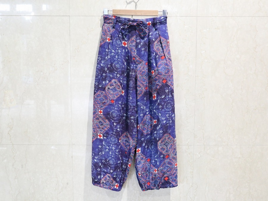 YOHJI YAMAMOTOのロウケツシノワパンツが入荷しました[2019.06