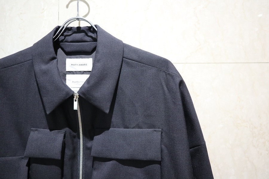 MARKAWAREのOrganic Wool Tropical Wayfarer Jacket が入荷しました