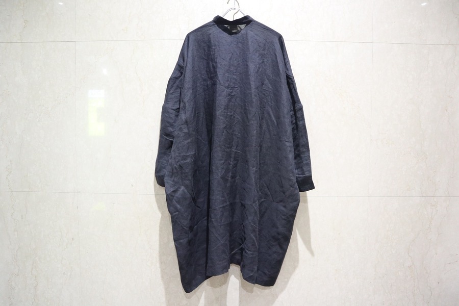 JAN-JAN VAN ESSCHEのリネンノーカラーオーバーシャツが入荷しました