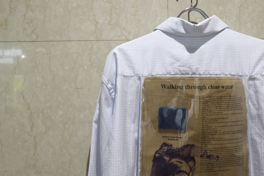 RAF SIMONSのLong sleeve shirt with plastic pocketが入荷致しました
