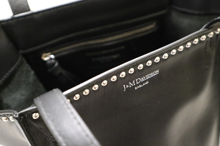 代官山) J&M DAVIDSON ジェイアンドエム デヴィッドソン レザーハンドバッグ ミア MIA ブラック レディース J \u0026Mデヴィッドソン トレンチコート J\u0026M DAVIDSON ジェイアンドエム