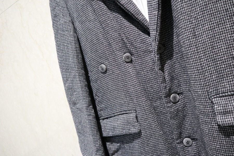 SUNSEAのMIX CHIDORI LONG COATが入荷致しました[2019.12.29発行