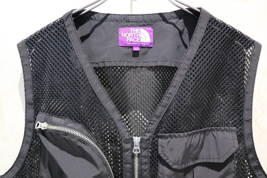 the north face purple label mesh angler vest