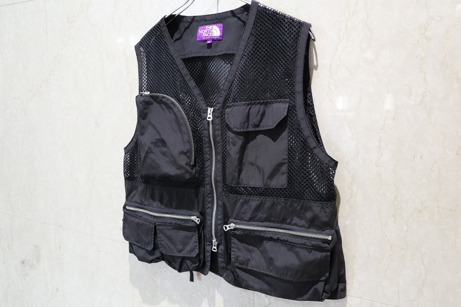 the north face purple label mesh angler vest