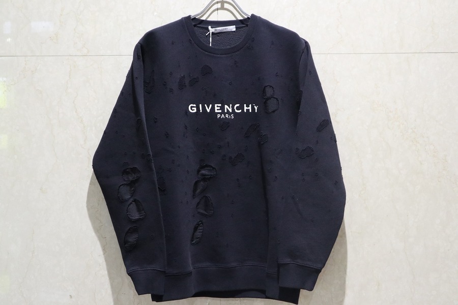 GIVENCHY  デストロイ トレーナースウェット