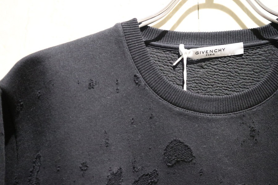 GIVENCHY/ジバンシー】より20SSデストロイドスウェットシャツが入荷