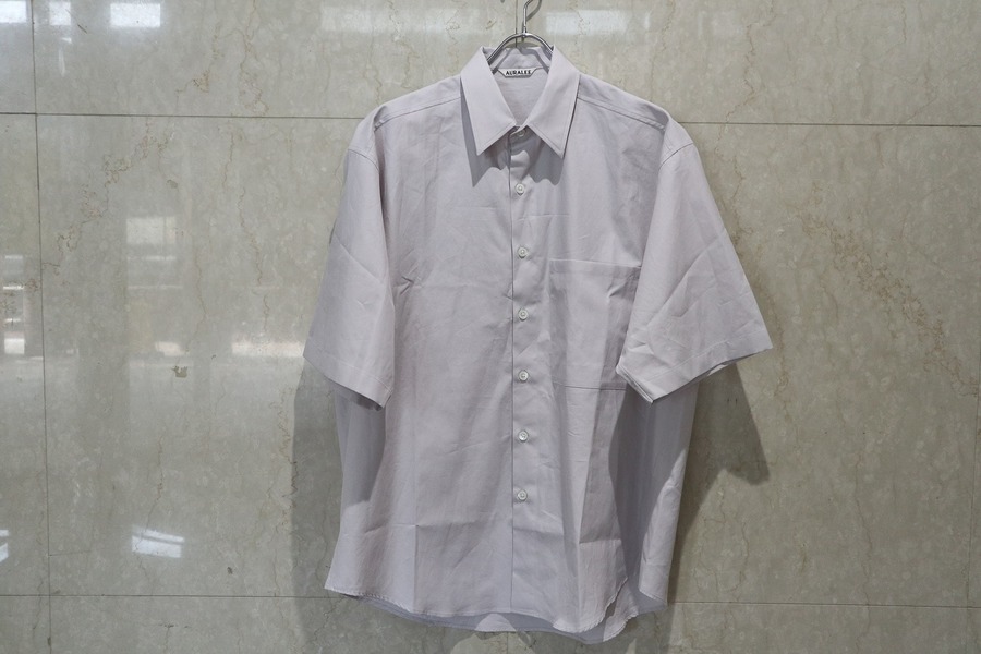 T*K様 AURALEE A20SS02TN 半袖シャツ サイズ4 AURALEE/オーラリー】よりWASHED FINX TWILL HALF SLEEVED BIG SHIRTS