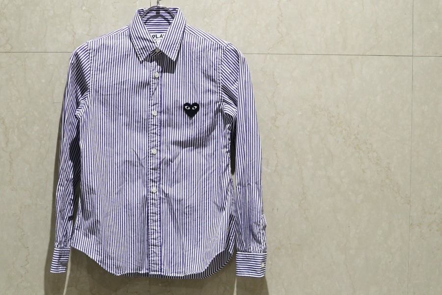 PLAY COMME des GARCONS/プレイコムデギャルソン】よりストライプ