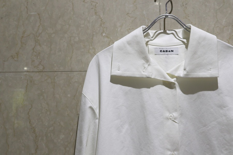 CABaN / キャバン】よりコットンシャツワンピースが入荷致しました  