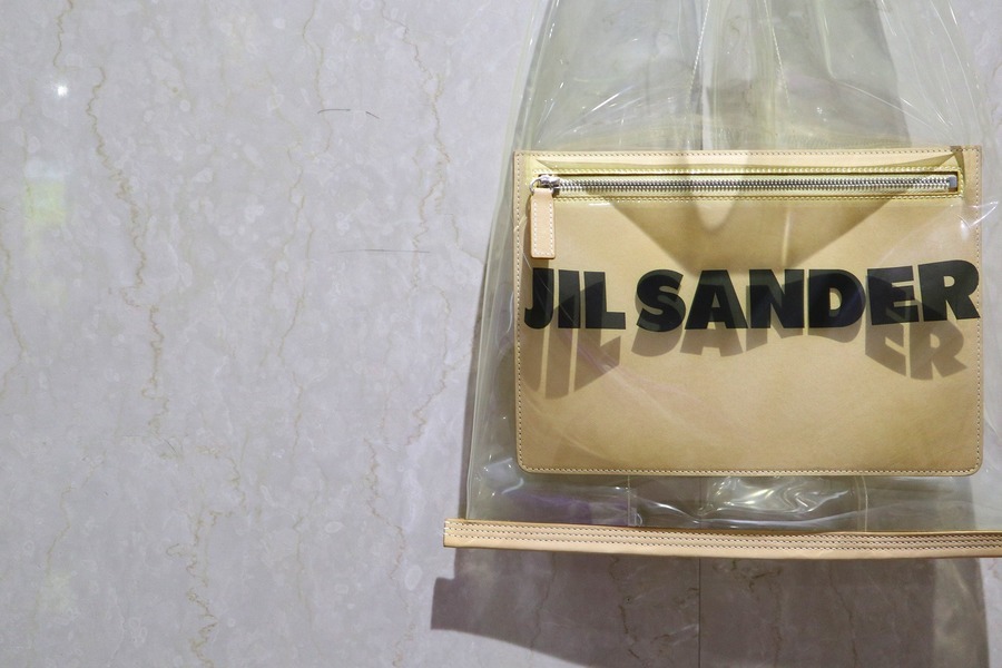 JIL SANDER / ジル サンダー】よりPVCレザーコンビトートバッグが入荷 ...