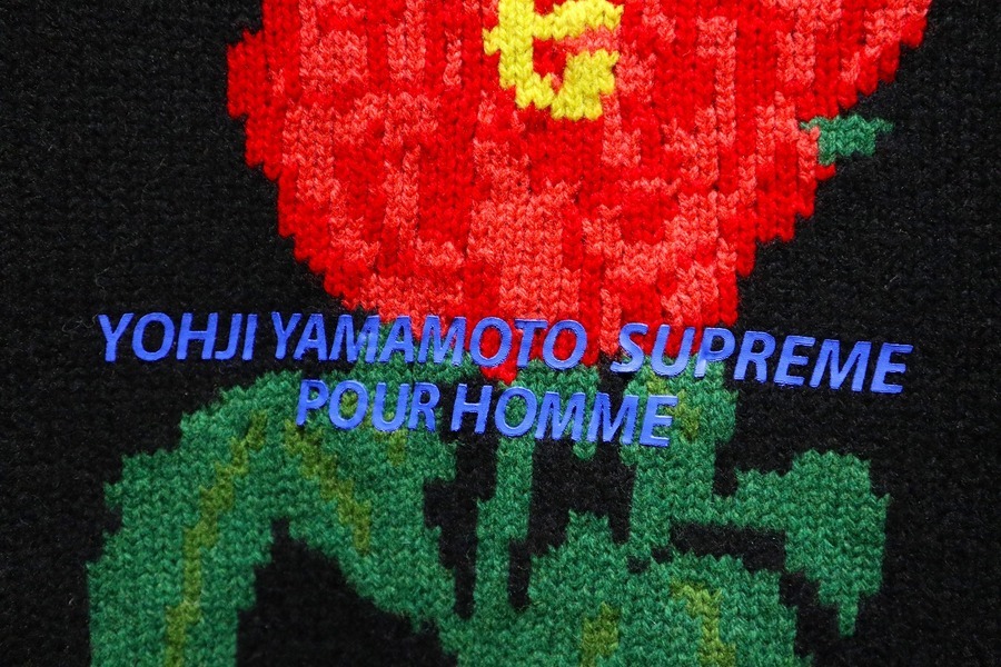 Yohji Yamamoto x Supreme 花柄ニット L YOHJI YAMAMOTO × SUPREME/ヨウジヤマモト シュプリーム】より