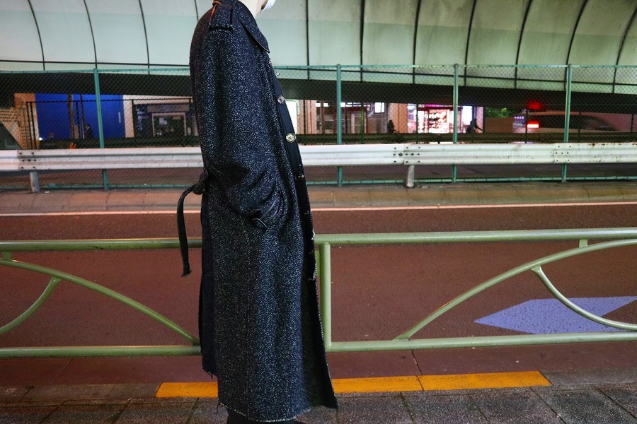 ◆ヨウジヤマモト◆プールオム ウール ステンカラー ロングコート カラー黒 ヨウジヤマモトプールオム YOHJI YAMAMOTO POUR HOMME ウール