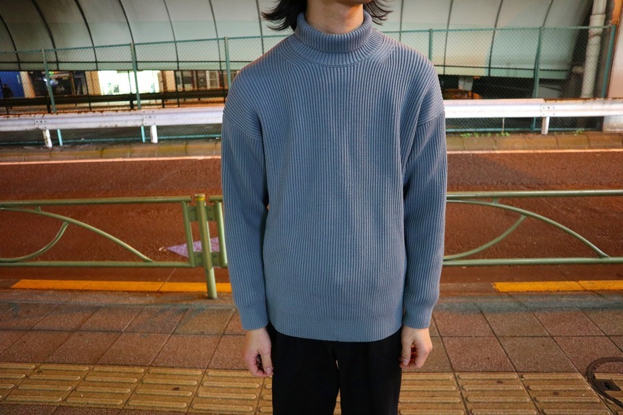 AURALEE オーラリー SUPER FINE WOOL RIB KNIT