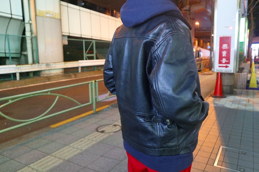 肩幅…49Trico Comme des Garçons Leather Jacket